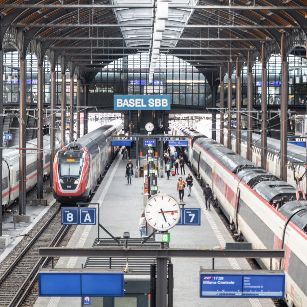 Bahnhofshalle Basel SBB